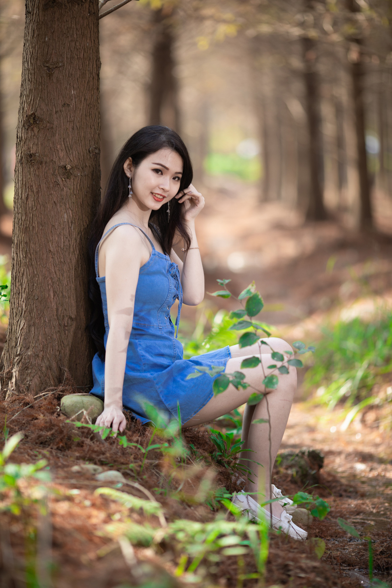 沈秋國作品  邻家女孩杨宓凌